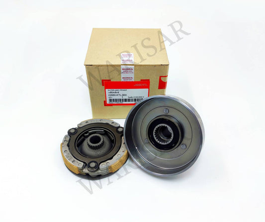 Wave100 ชุดคลัทช์ ชามครัช เจดีย์คลัทช์ Front clutch set เวฟ100ยูบ๊อก Dream99 เวฟ100x 22660-KTL